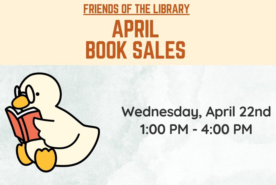 Friends of the Library April Book Sale